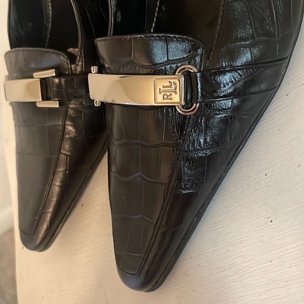 Ralph Lauren Paulette heels Size 11B - Picture 2 of 7